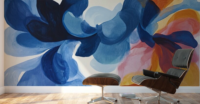 Chromatic Dance H3N2P9 60 Wall Murals