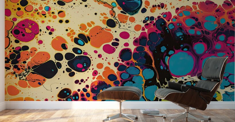 Chromatic Dance H39N2J 55 Wall Murals