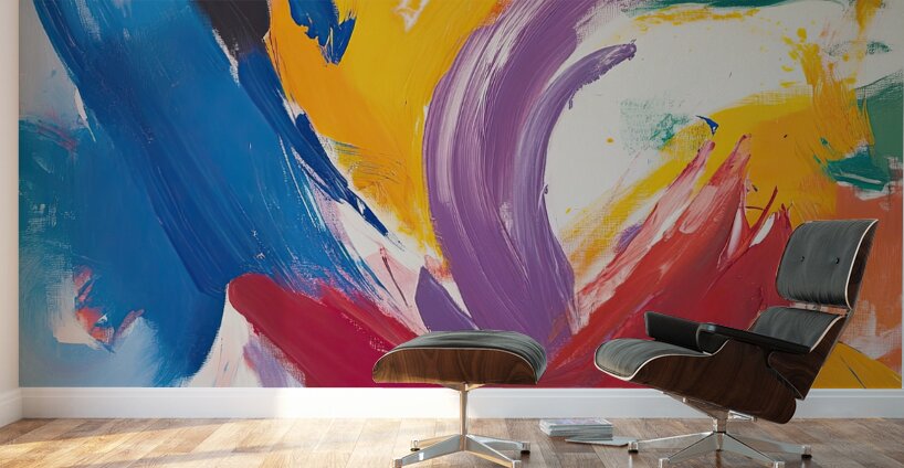 Chromatic Dance JH92N3 57 Wall Murals