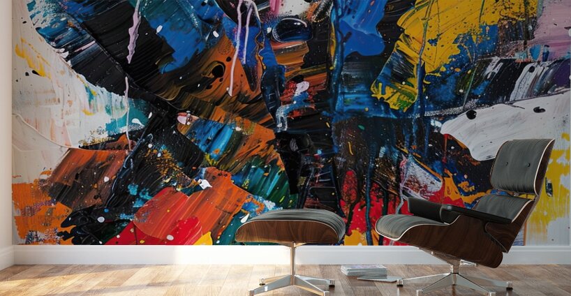 Chromatic Dance Y59H2N 52 Wall Murals