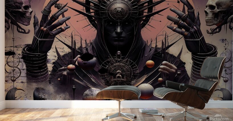 in the court of the dark web vol 9 Wall Murals