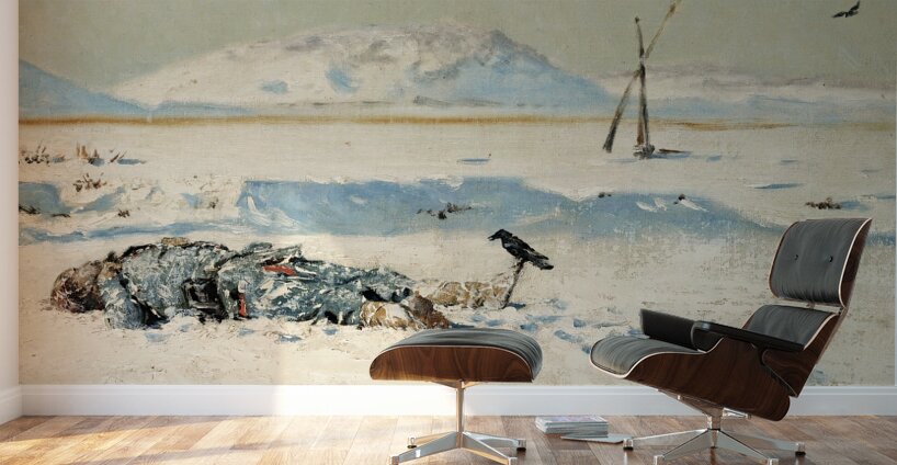 The Fallen Soldier by Vasily Vereshchagin [1842–1904] Wall Murals