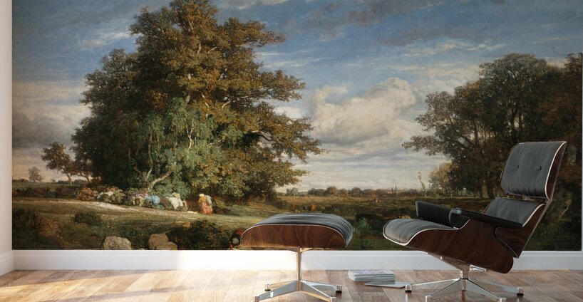 The Marsh [1840] by Constant Troyon [1810–1865] Wall Murals