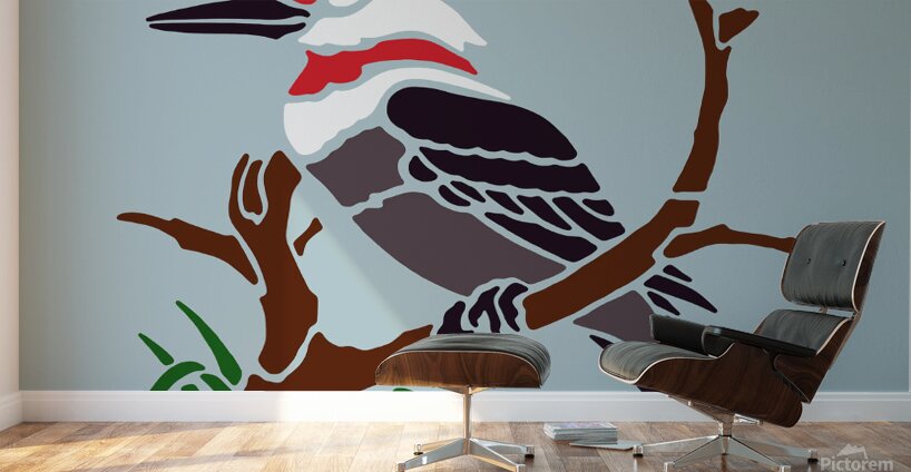RED-HEADED WOODPECKER Wall Murals