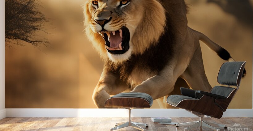  King of the jungle Wall Murals