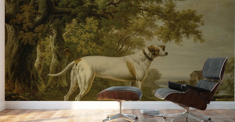 An English Pointer In A Landscape [1811] by Charles Towne [1763–1840] Wall Murals