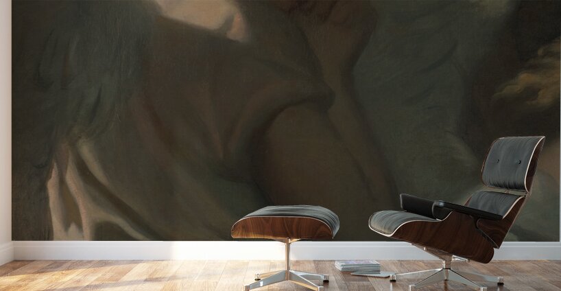 An Angel Praying in the Garden of Olives [1840] by Théodore Chassériau [1819–1856] Wall Murals