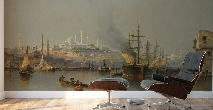 Constantinople by Karl Kaufmann [1843–1905] Wall Murals