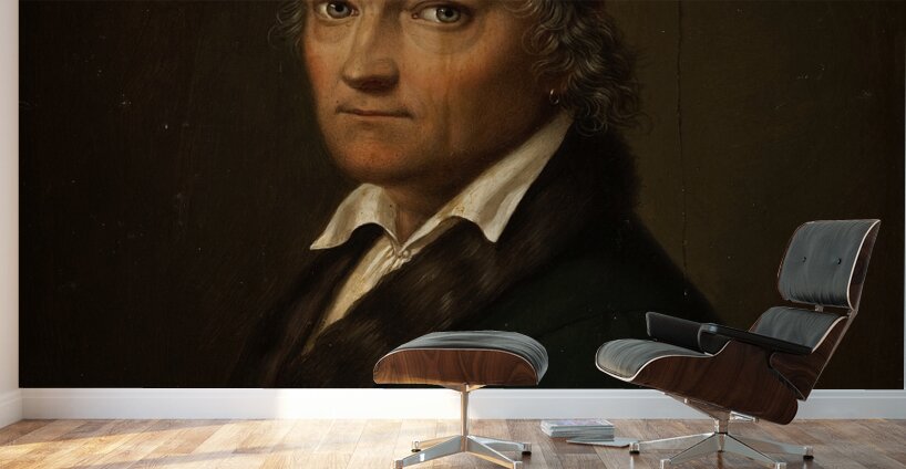 Portrait Of Thorvaldsen [1834] by Bernhard Von Guérard [1771–1836] Wall Murals