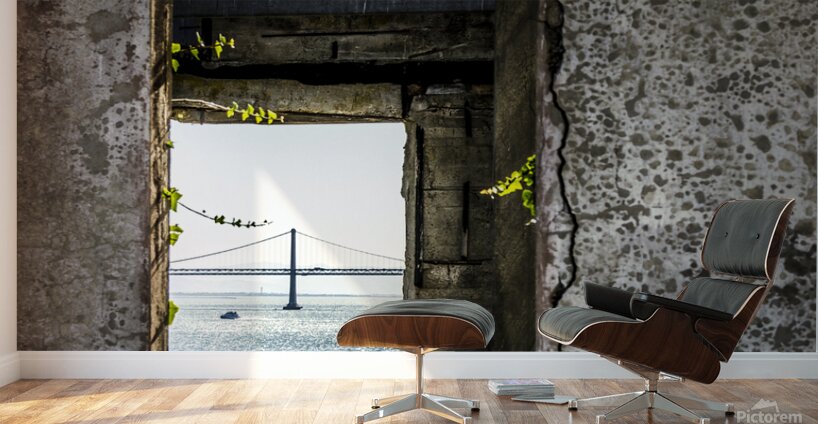 Golden Gate Bridge from Alcatraz 26 Wall Murals