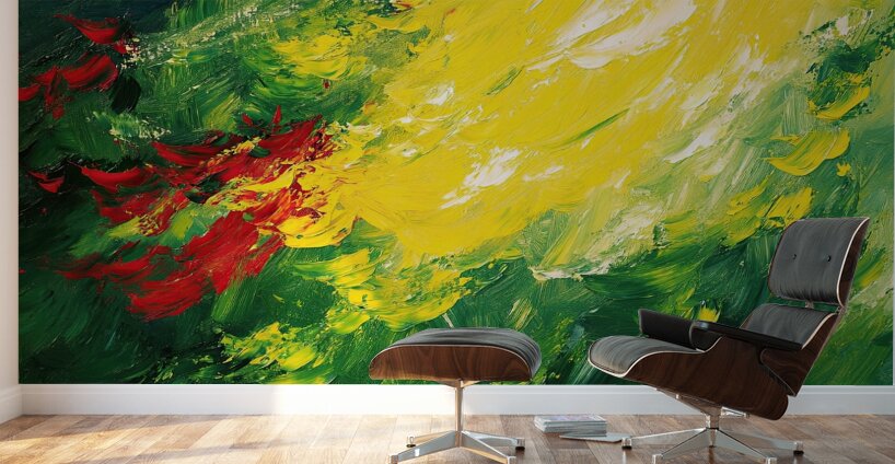 Chromatic Fusion Y5G9R2 48 Wall Murals