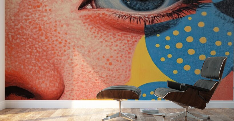 Chromatic Gaze 2P3H9N 57 Wall Murals