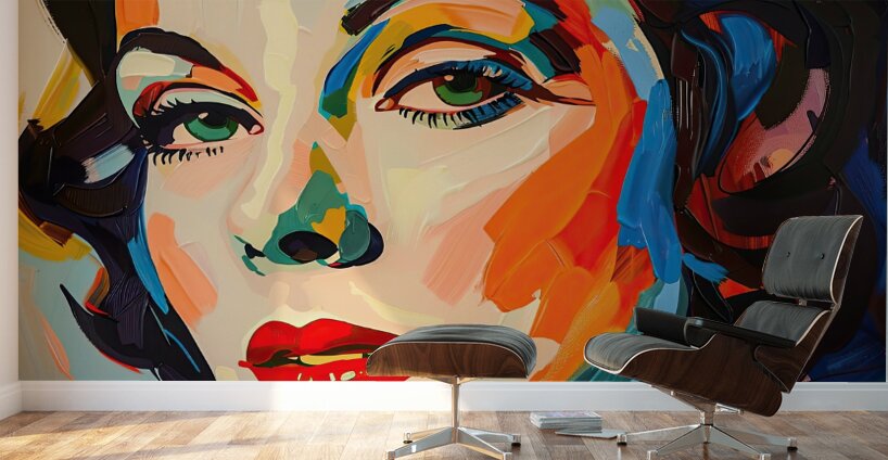 Chromatic Gaze 2P3H9N 59 Wall Murals