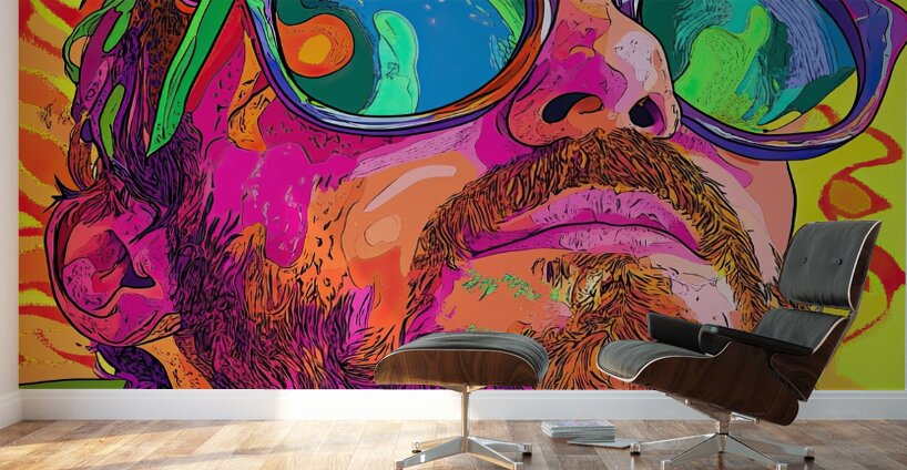 Chromatic Gaze Y59H2N 55 Wall Murals