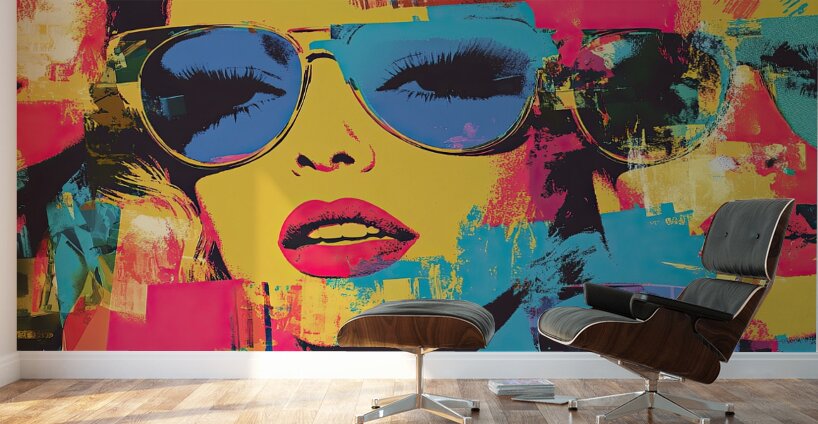 Chromatic Glamour Burst Y92HK8 60 Wall Murals