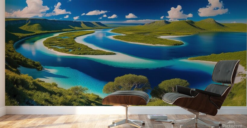 The path to the light 1 Wall Murals