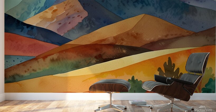 The path to the light 1 Wall Murals