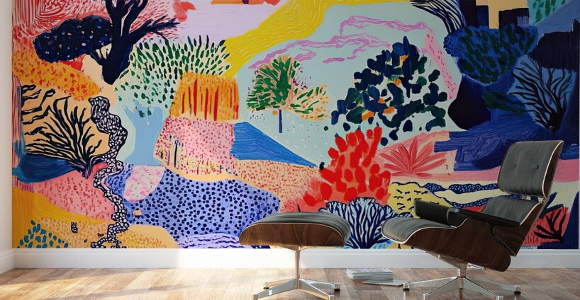 Chromatic Grove N92H7P 60 Wall Murals