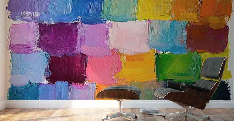Chromatic Harmony Study 29HBNP 45 Wall Murals