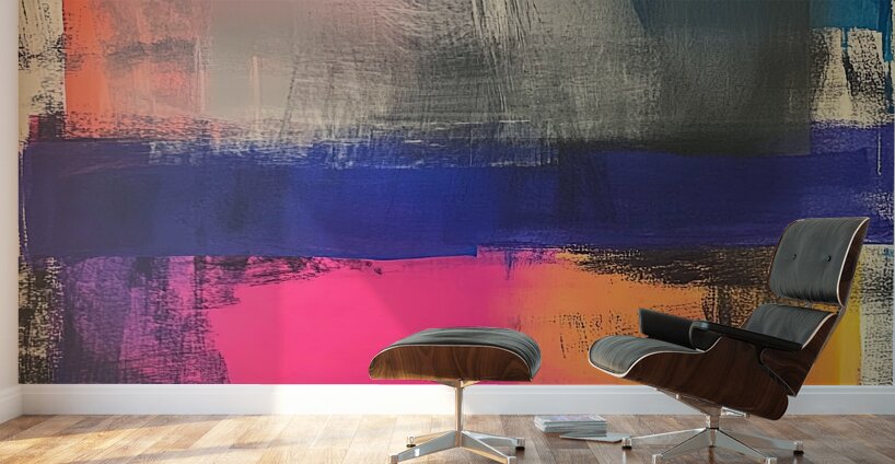 Chromatic Horizons H3C9N2 58 Wall Murals