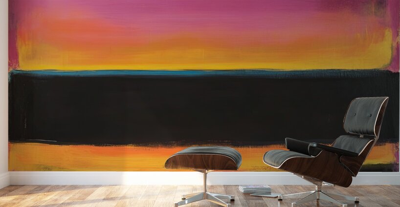 Chromatic Horizons H3C9N2 60 Wall Murals