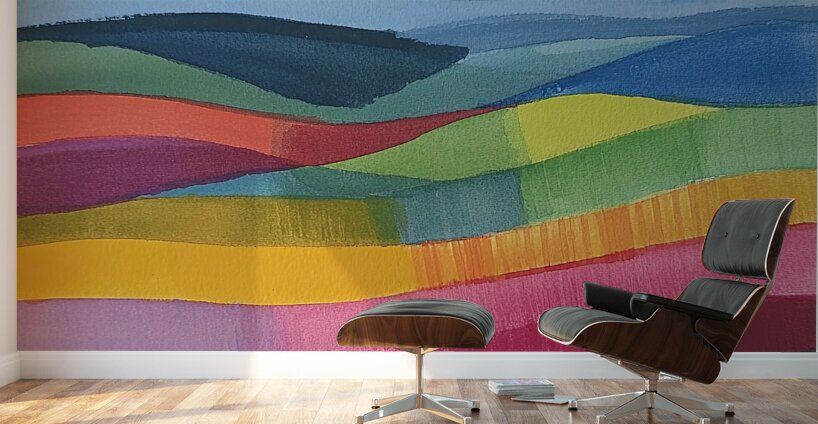 Chromatic Horizons H3N2P9 56 Wall Murals