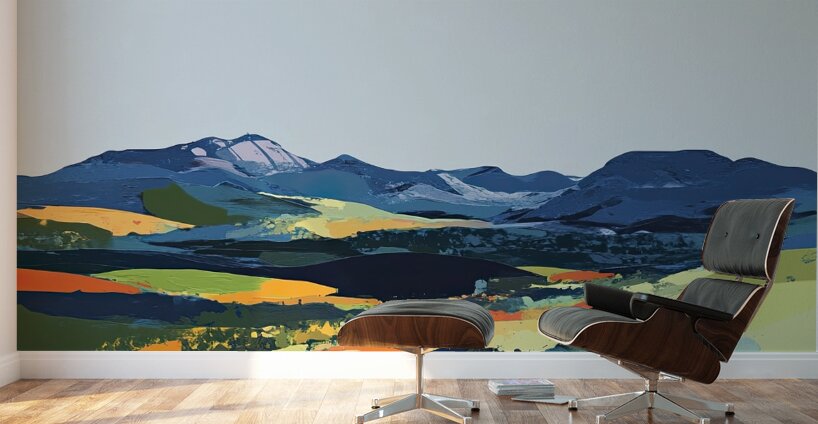 Chromatic Horizons H3P2N9 55 Wall Murals