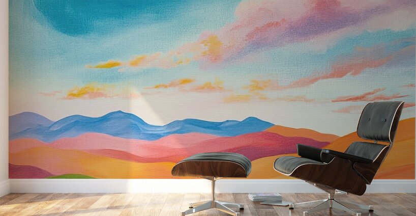 Chromatic Horizons H3P9N2 58 Wall Murals
