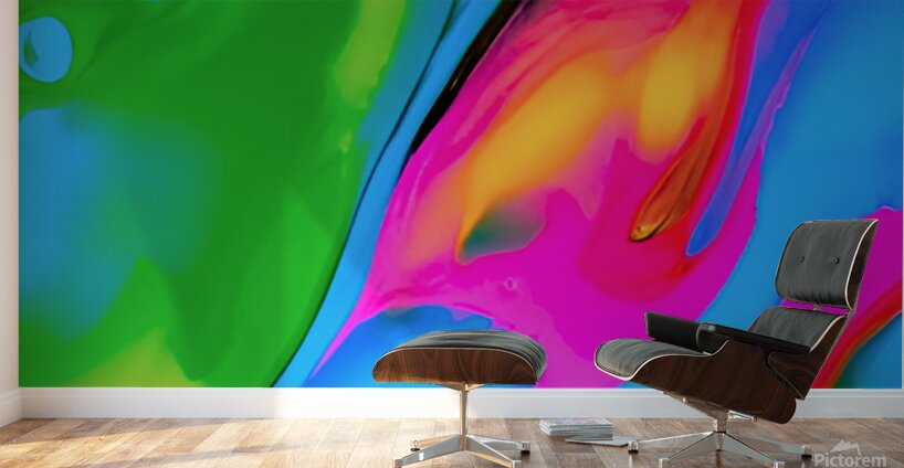 Prismatic Reverie Wall Murals