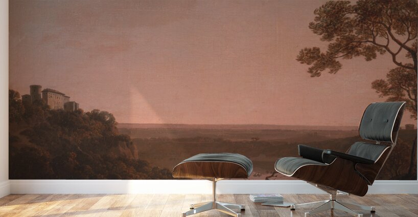 Lake Nemi by Joseph Wright of Derby [1734–1797] Wall Murals