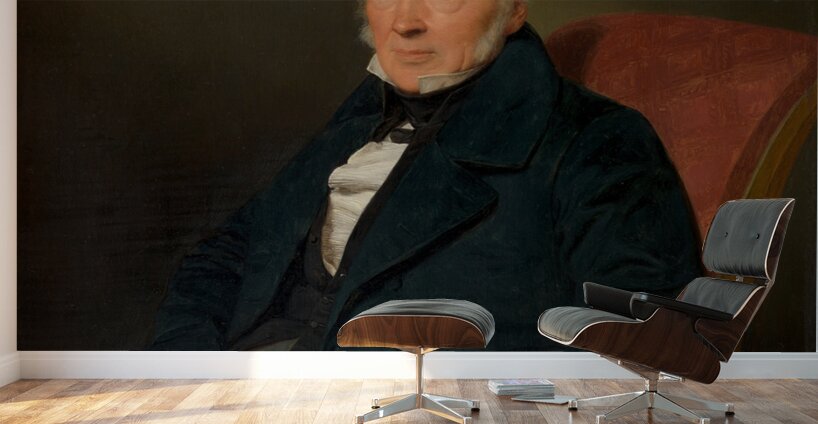 Johann Jakob Schwartz von Mohrenstern [Fabriksdirektor und Privatier] [1837] by Ferdinand Georg Waldmüller [1793–1865] Wall Murals