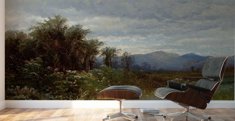 North Conway. New Hampshire [c. 1858] by Alfred Thompson Bricher [1837–1908] Wall Murals