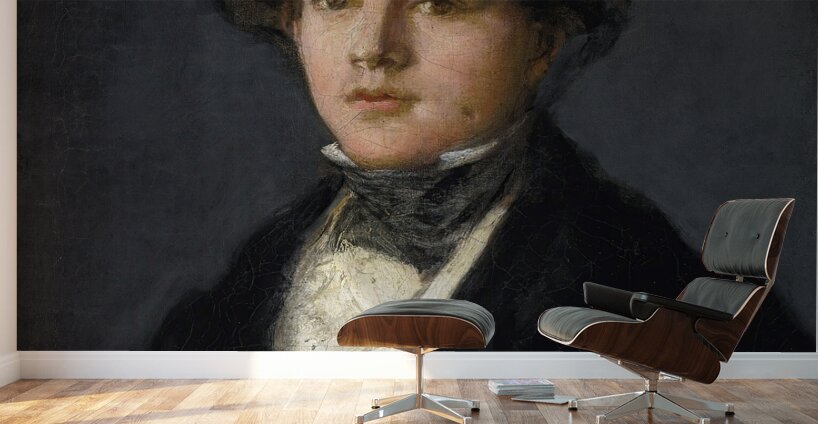 Portrait Of Mariano Goya. The Artist’s Grandson [1827] by Francisco de Goya [1746–1828] Wall Murals