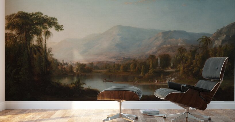 Vale of Kashmir [1867] by Robert S. Duncanson [1821–1872] Wall Murals
