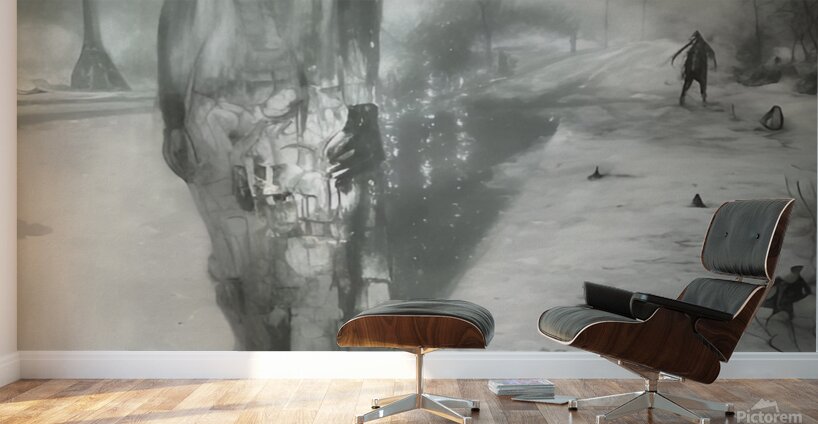 Fading Boundaries Wall Murals