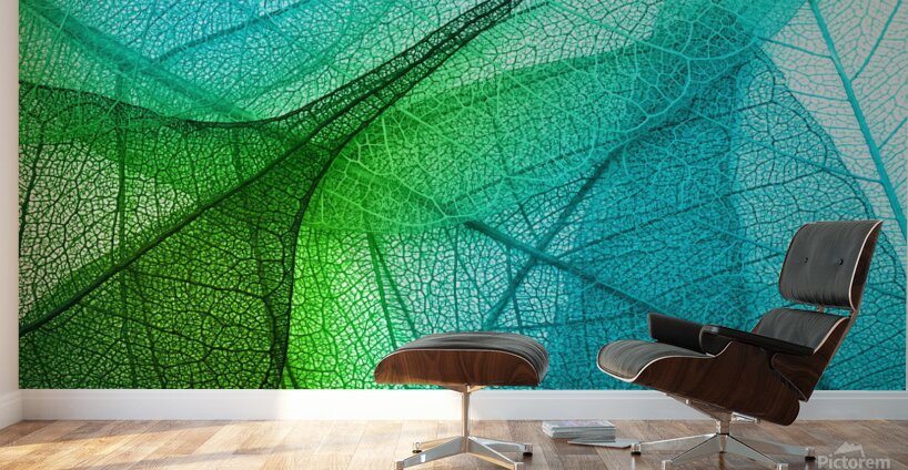 texture green leaf abstraction 3d Wall Murals
