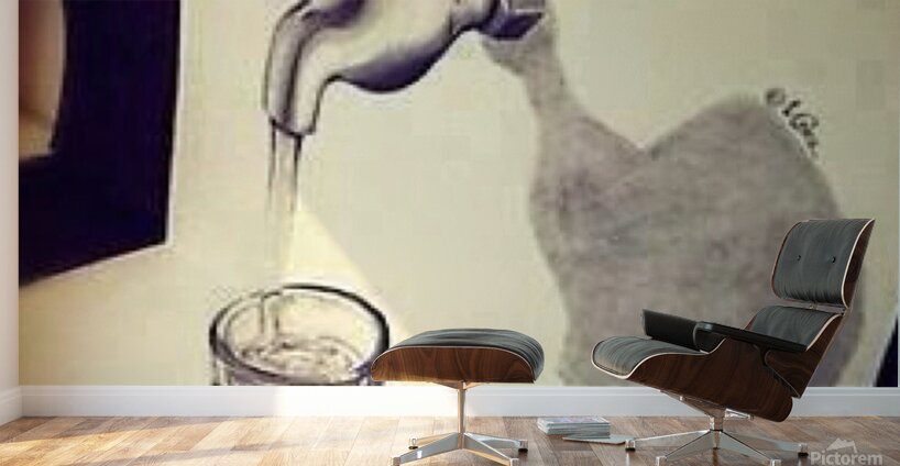 3d drawing art Wall Murals