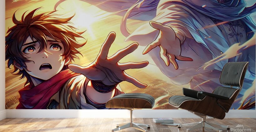 A Fateful Goodbye: The Moment Between Us Wall Murals