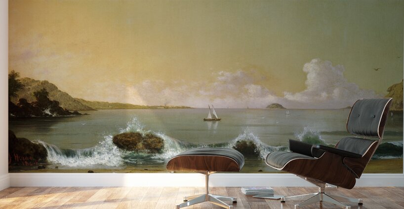 Rio de Janeiro Bay [1864] by Martin Johnson Heade [1819–1904] Wall Murals