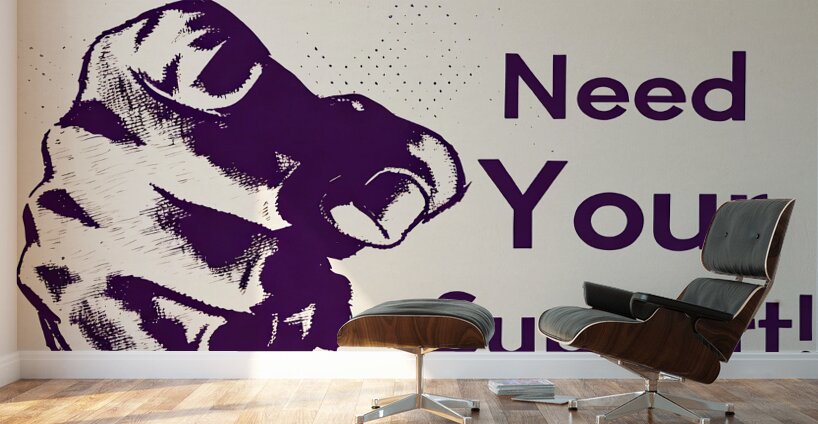 The Wildcats Need Your Support Wall Murals