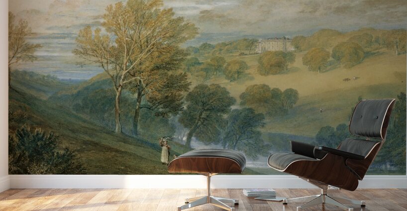 Gledhow Hall. Yorkshire by Joseph Mallord William Turner [1775–1851] Wall Murals
