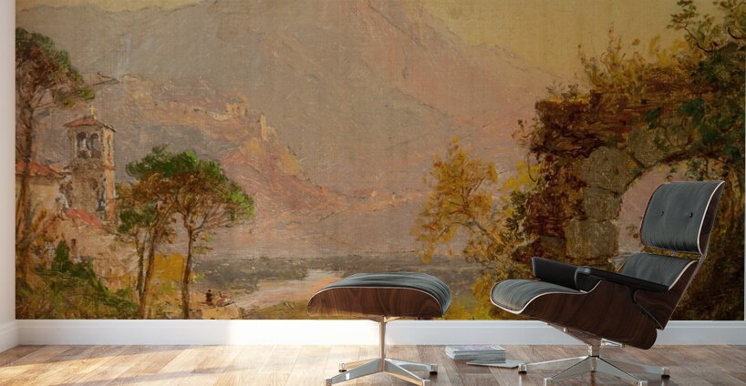 Villa d’Este. Tivoli [1877] by Jasper Francis Cropsey [1823–1900] Wall Murals