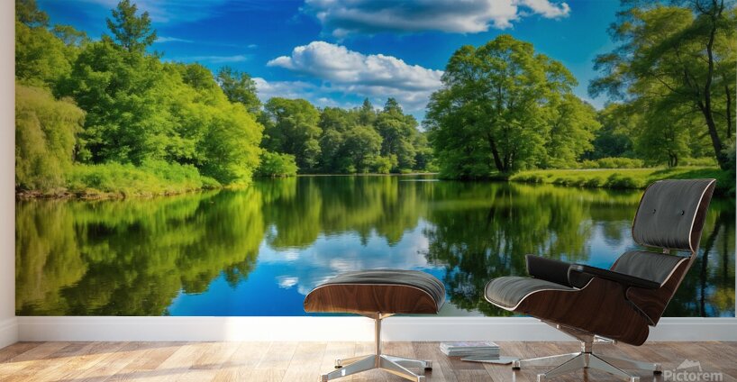 stillness of nature Wall Murals