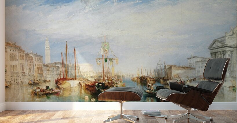 Venice. From the Porch of Madonna della Salute [ca. 1835] by Joseph Mallord William Turner [1775–1851] Wall Murals