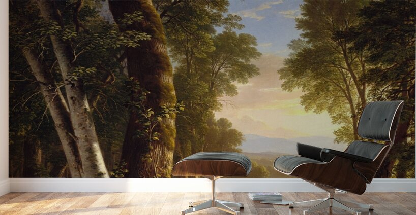 The Beeches [1845] by Asher Brown Durand [1796–1886] Wall Murals