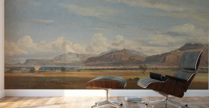 View of Palermo [1833] by Thomas Fearnley [1802–1842] Wall Murals