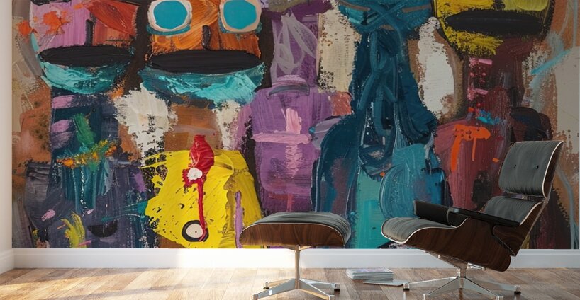 Ancestral Echoes 7P3H2N 55 Wall Murals