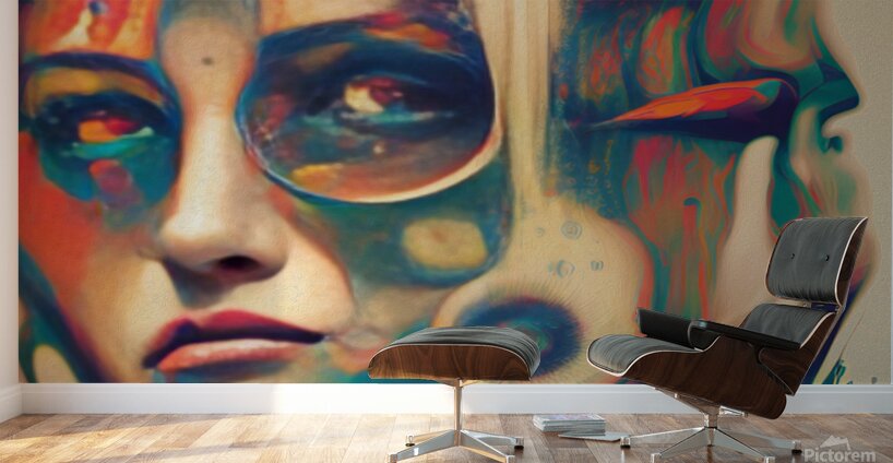 Neural Dreamscape Wall Murals