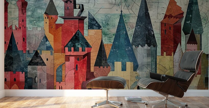 Castles in the Clouds 7P3H9N 58 Wall Murals