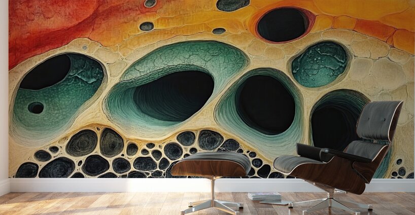 Caverns of Color 92HJ8N 60 Wall Murals